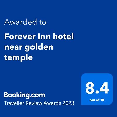 Forever Inn Hotel Near Golden Temple Amritsar Dış mekan fotoğraf